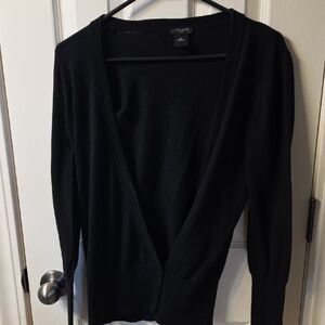 Ann Taylor Classic Black Cardigan